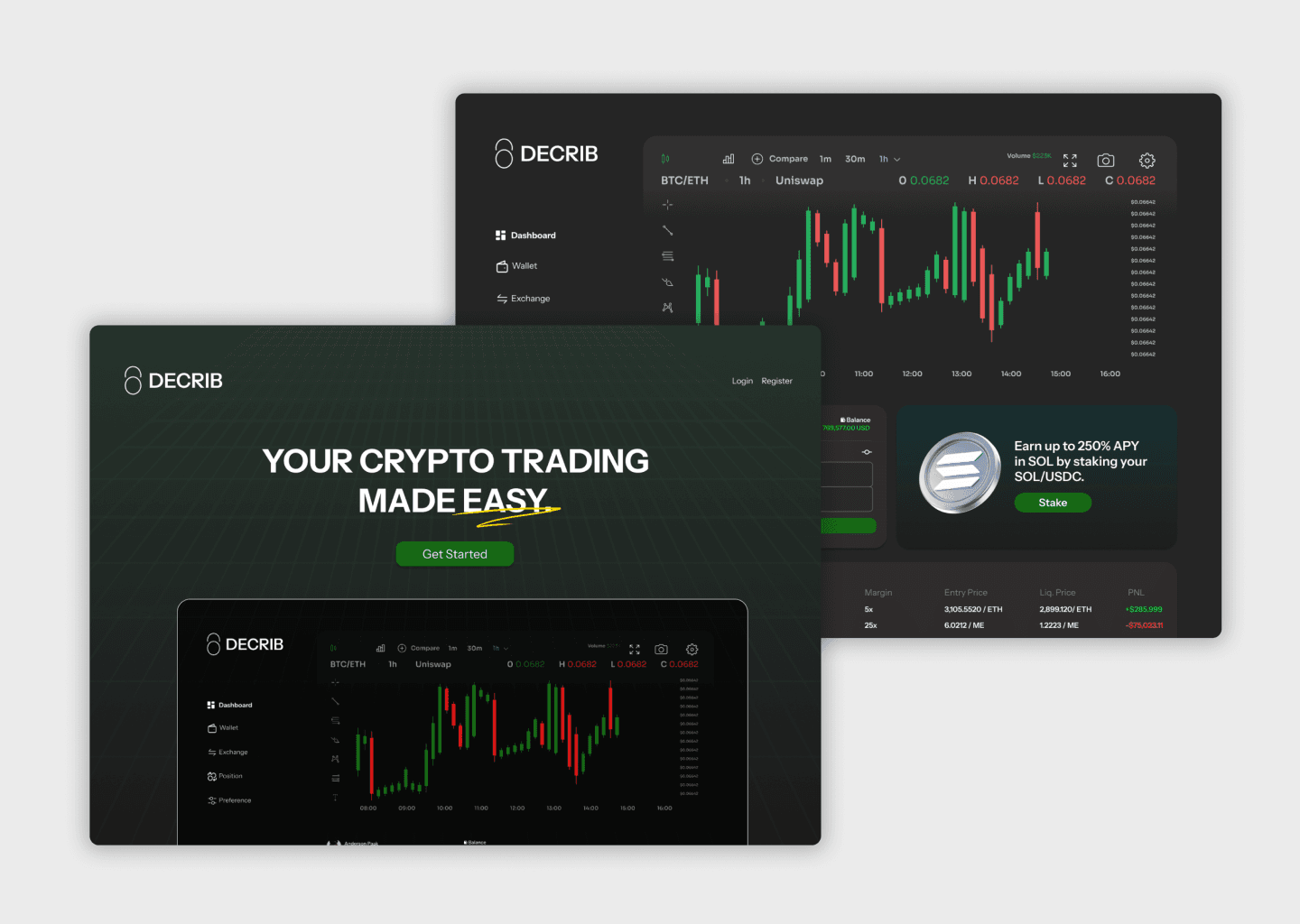 Decrib - UI/UX Design