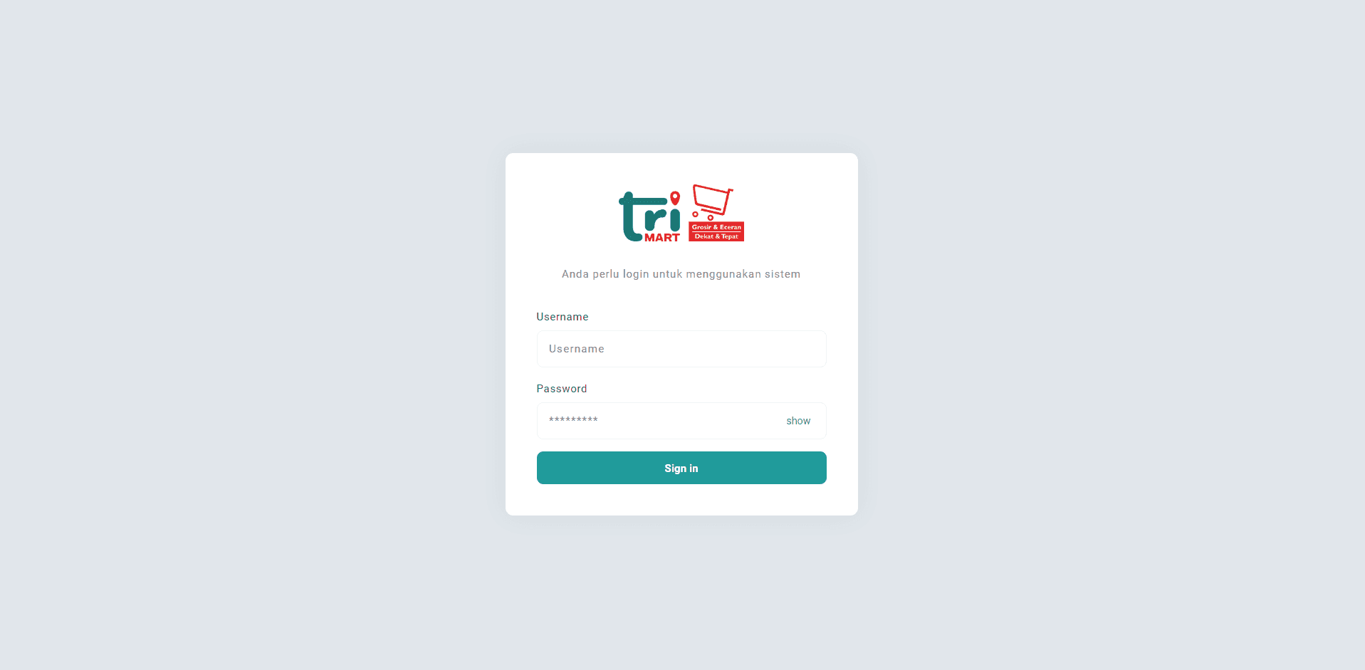 Trimart - ERP